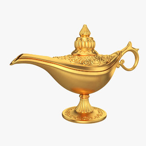 magic lamp gold model