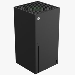 3D model real xbox series x