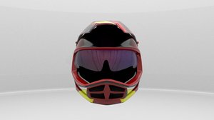 3D sports helmet model