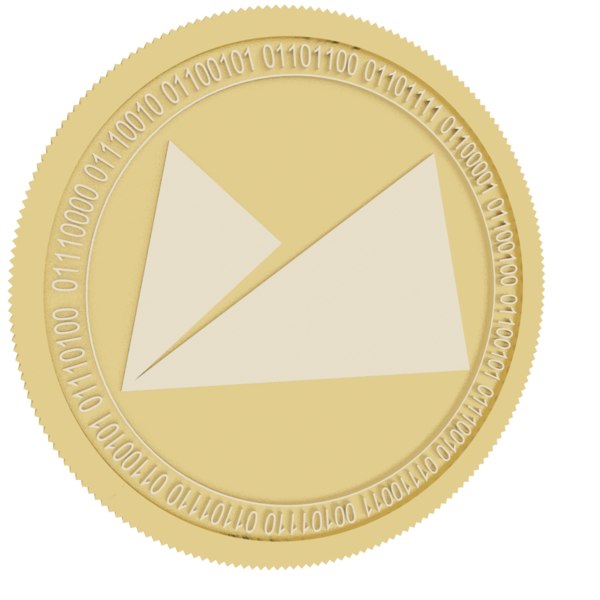 midas gold coin 3D model