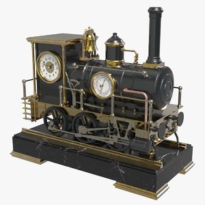locomotive clock model
