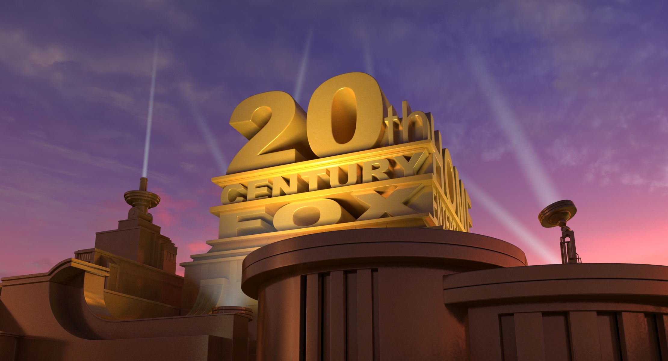 Logo 3D Model 20Th Century Fox Sketchfab : 20th Century Fox Logo 3d ...