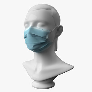 mask mannequin 3D model