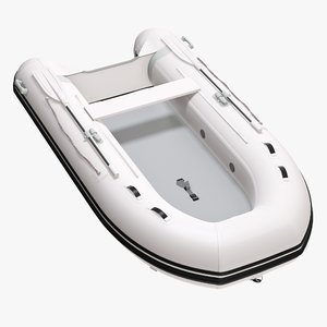 3D model inflatable boat