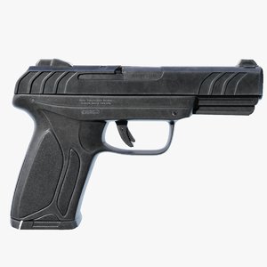hand gun 3D model