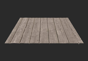 Worn Grey Planks 4k Texture