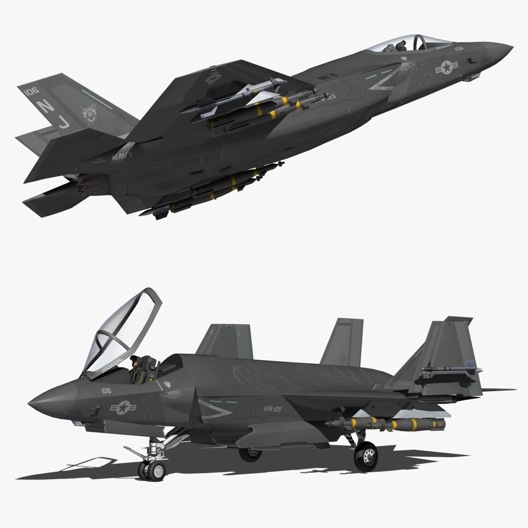 3D lockheed martin f-35c f35c model - TurboSquid 1622216