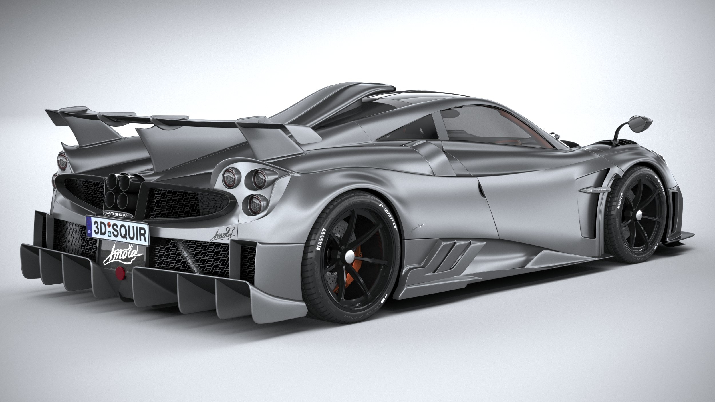 Pagani imola 2021 model - TurboSquid 1622354