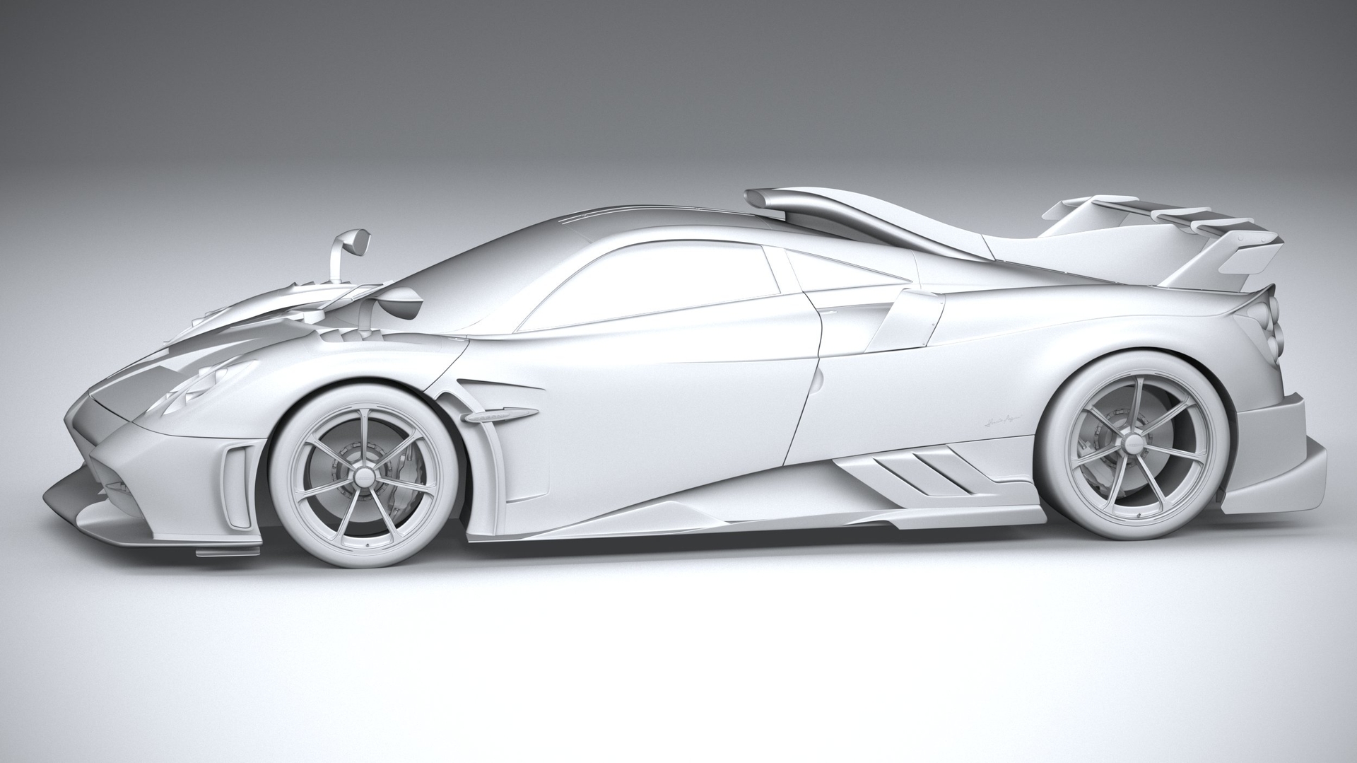 Pagani imola 2021 model TurboSquid 1622354