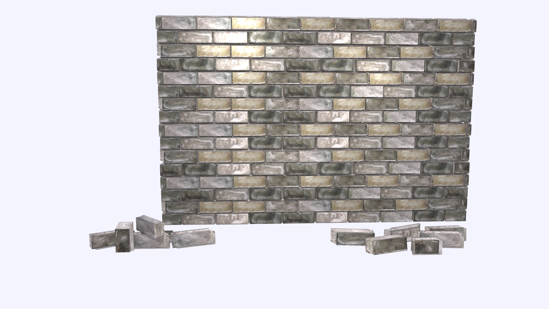 Lead bricks radiation shielding 3D model TurboSquid 1622529