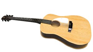 3D guitar wood