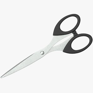 scissors 01 3D model