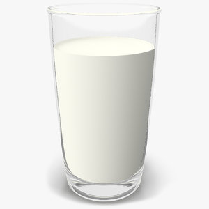 3D glass milk
