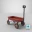 toy wagon rusty 3D model