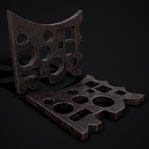 swage block blacksmith 3D model