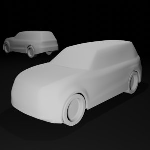 3D car base