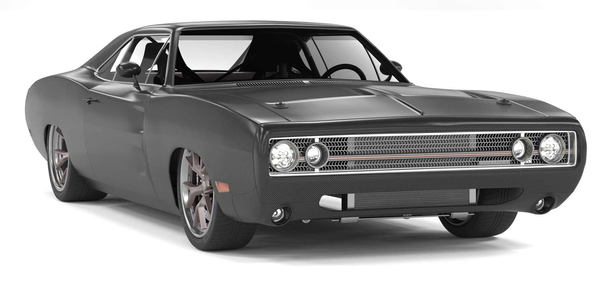 3D dodge charger car model - TurboSquid 1623628