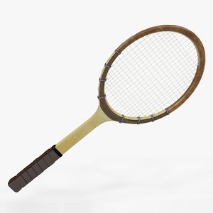 tennis racquet l017 3D