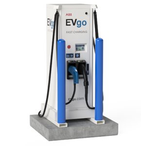 3D electric vehicle charging station