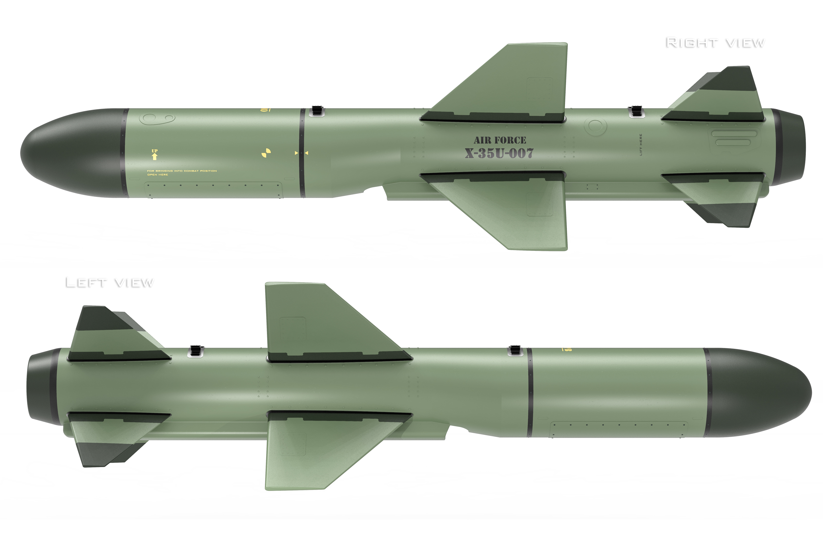 Anti-ship missile russian subsonic 3D - TurboSquid 1623985