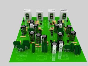 3D module power amplifier model