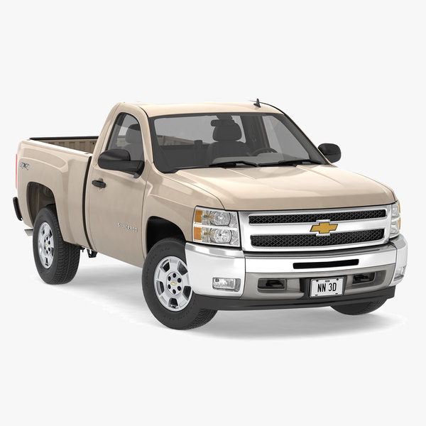 3D model 2011 chevrolet silverado pickup truck - TurboSquid 1612574