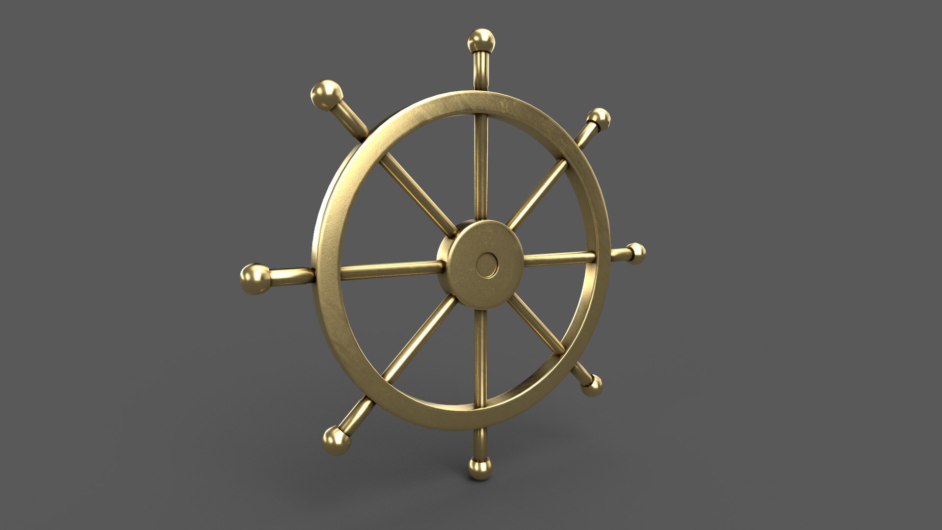 Boat steering wheel 3D model TurboSquid 1624459