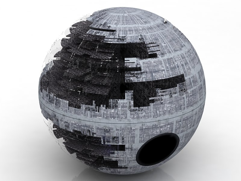 star wars death star space station