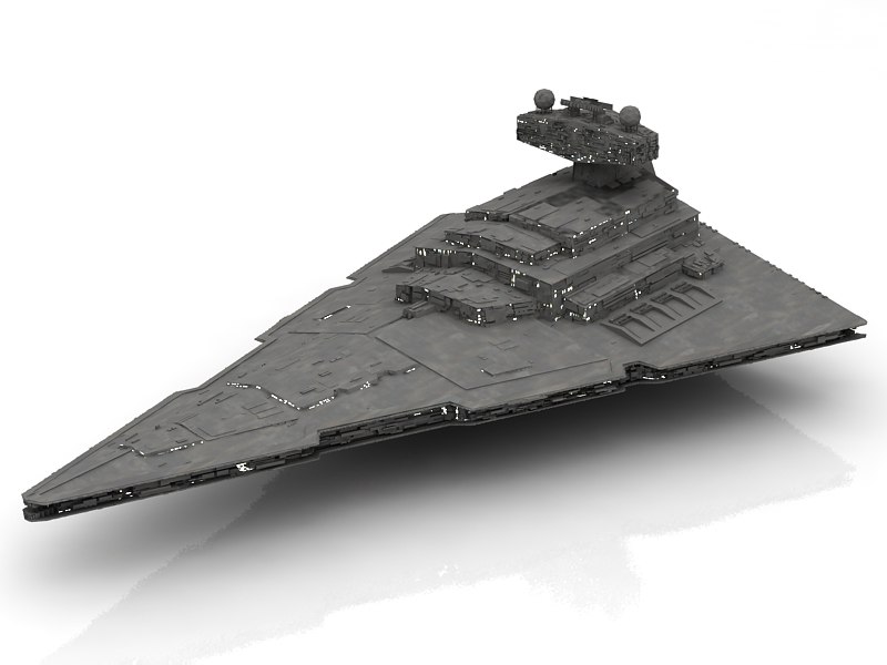 Star destroyer spaceship 3D - TurboSquid 1624531