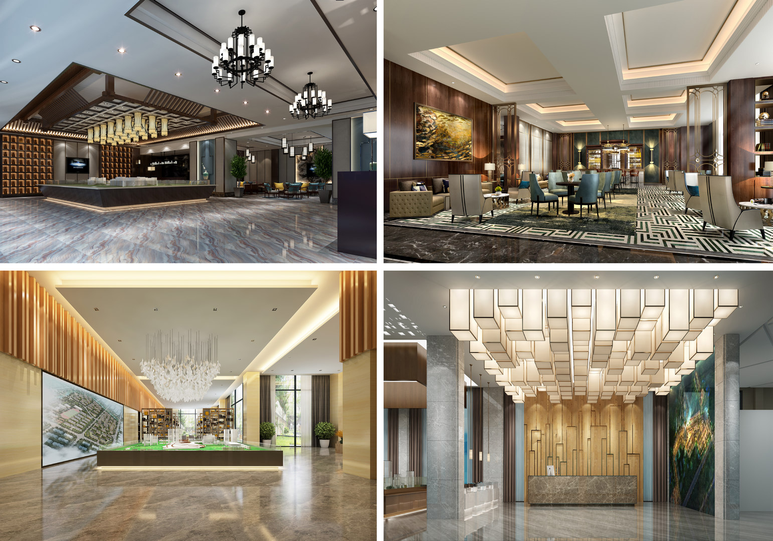 Free lobby scene interior 3D model - TurboSquid 1634781