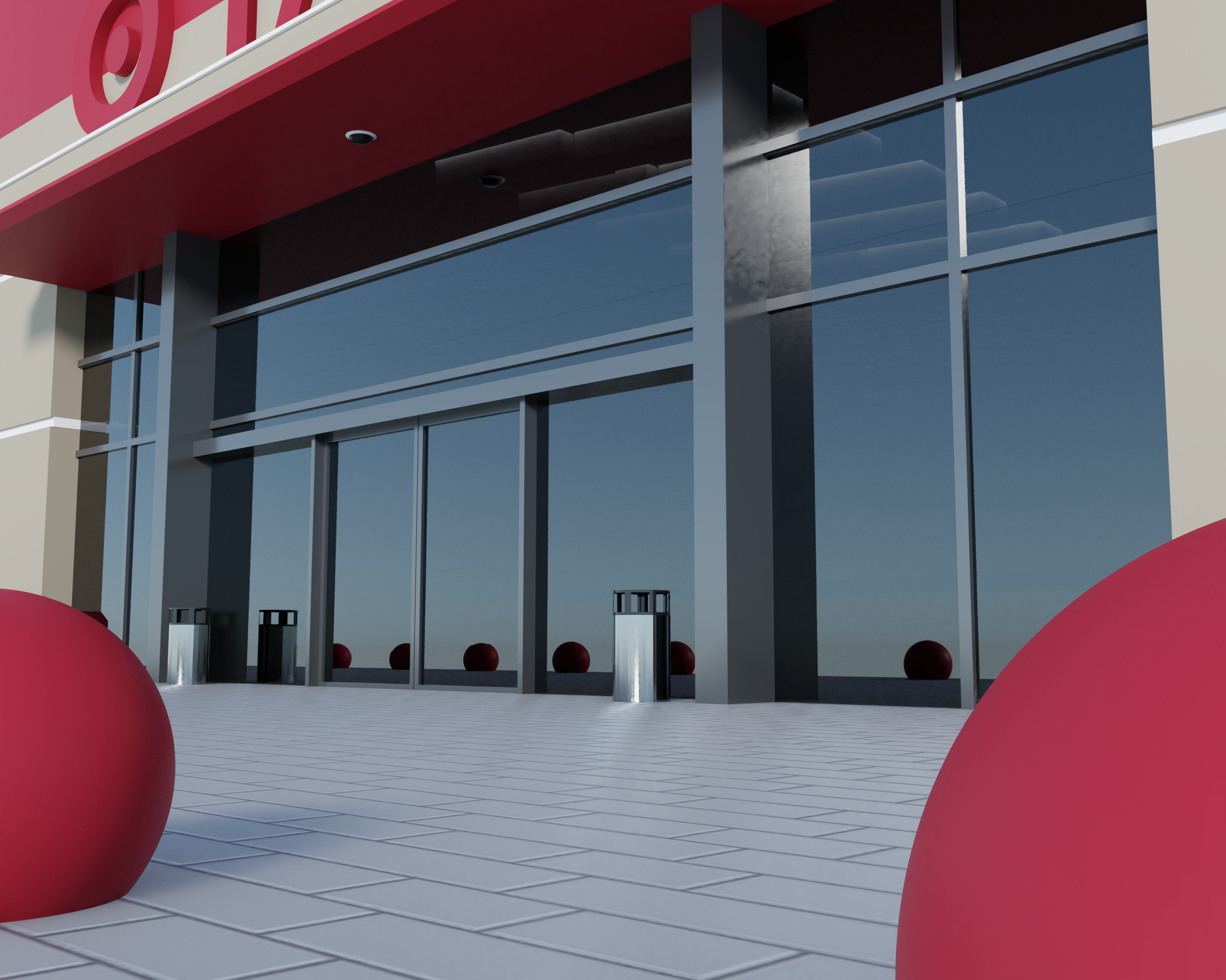 3D model target store shop TurboSquid 1624655