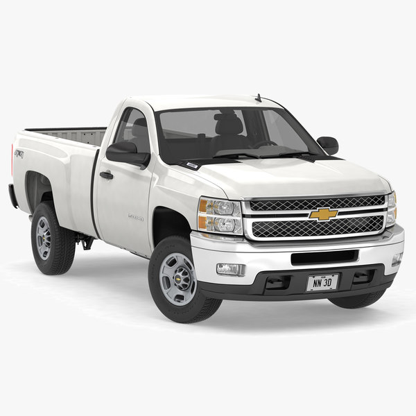 3d Model 2011 Chevrolet Silverado Pickup Truck - Turbosquid 1612574