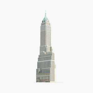 40 wall street 3D model