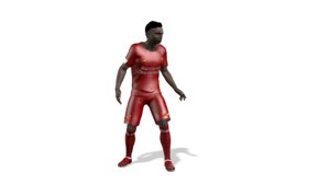 3D sadio mane famous football player