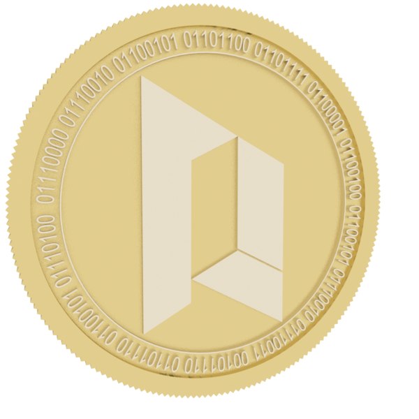 3D portal gold coin
