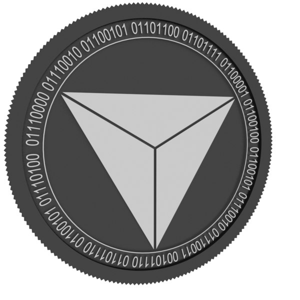 pyrexcoin coin 3D model