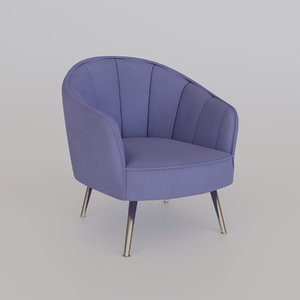 shelby chair - pbr 3D model