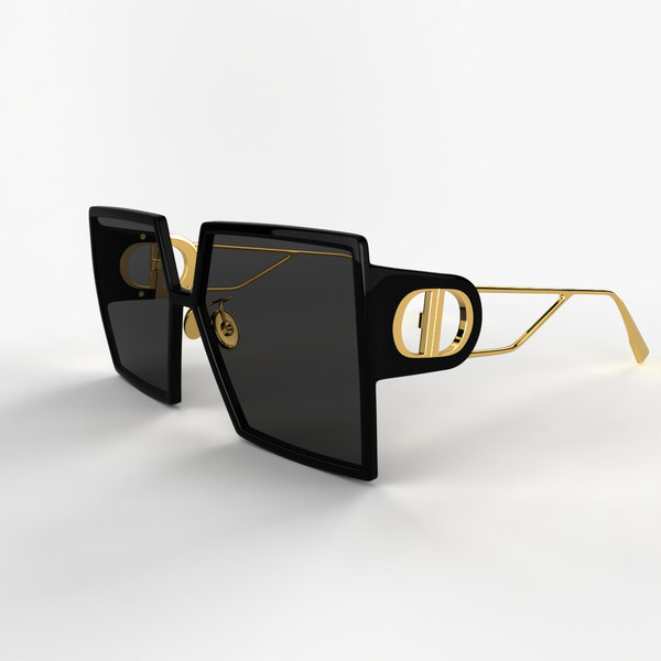 Dior sunglasses 3D model - TurboSquid ...