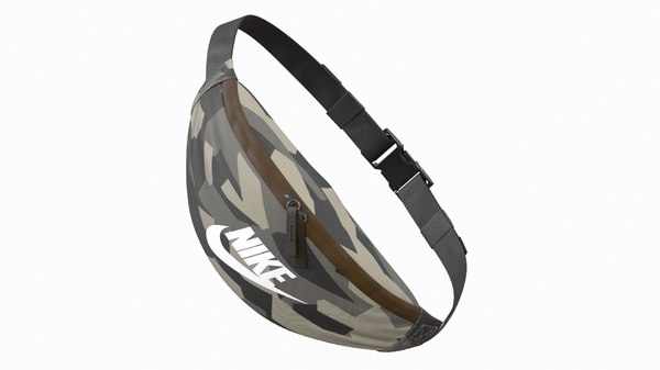 nike camo waist bag