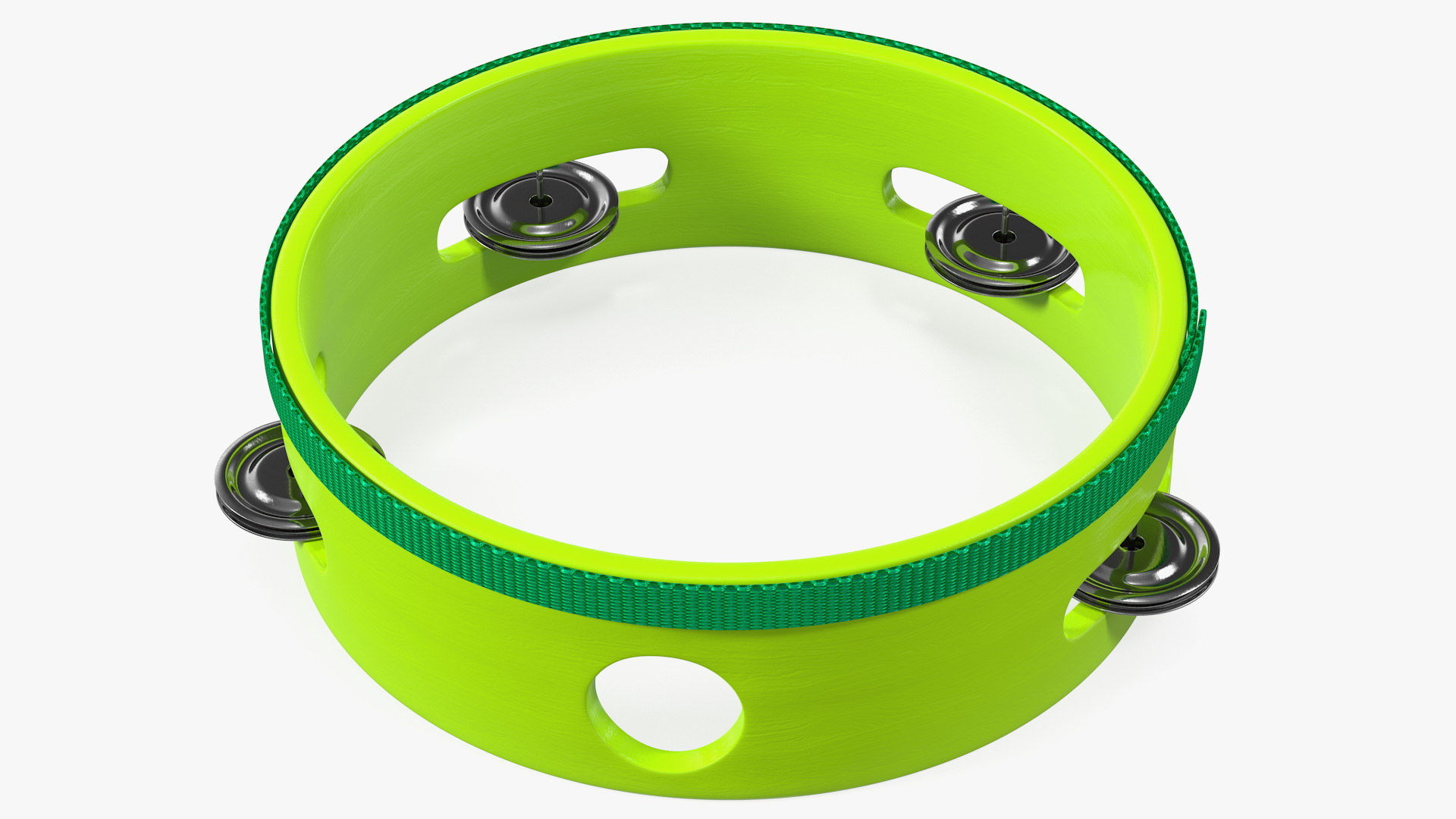 Tambourine toy musical instrument 3D model TurboSquid 1626634