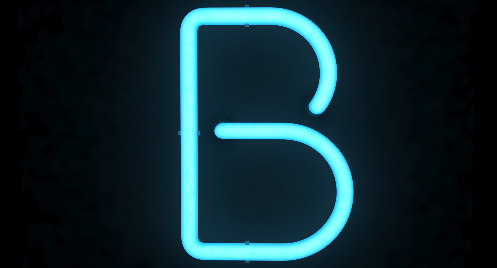 Neon Letter B Light 3D Model - TurboSquid 1625967