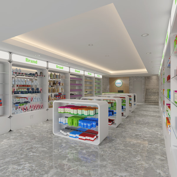 interior retail 3D