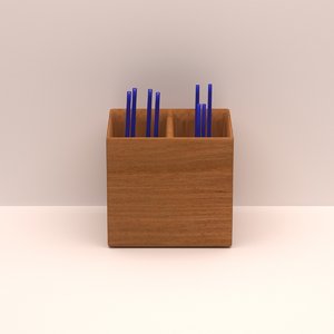 pen holder 3D model