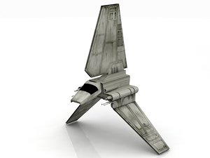 imperial shuttle 3D model