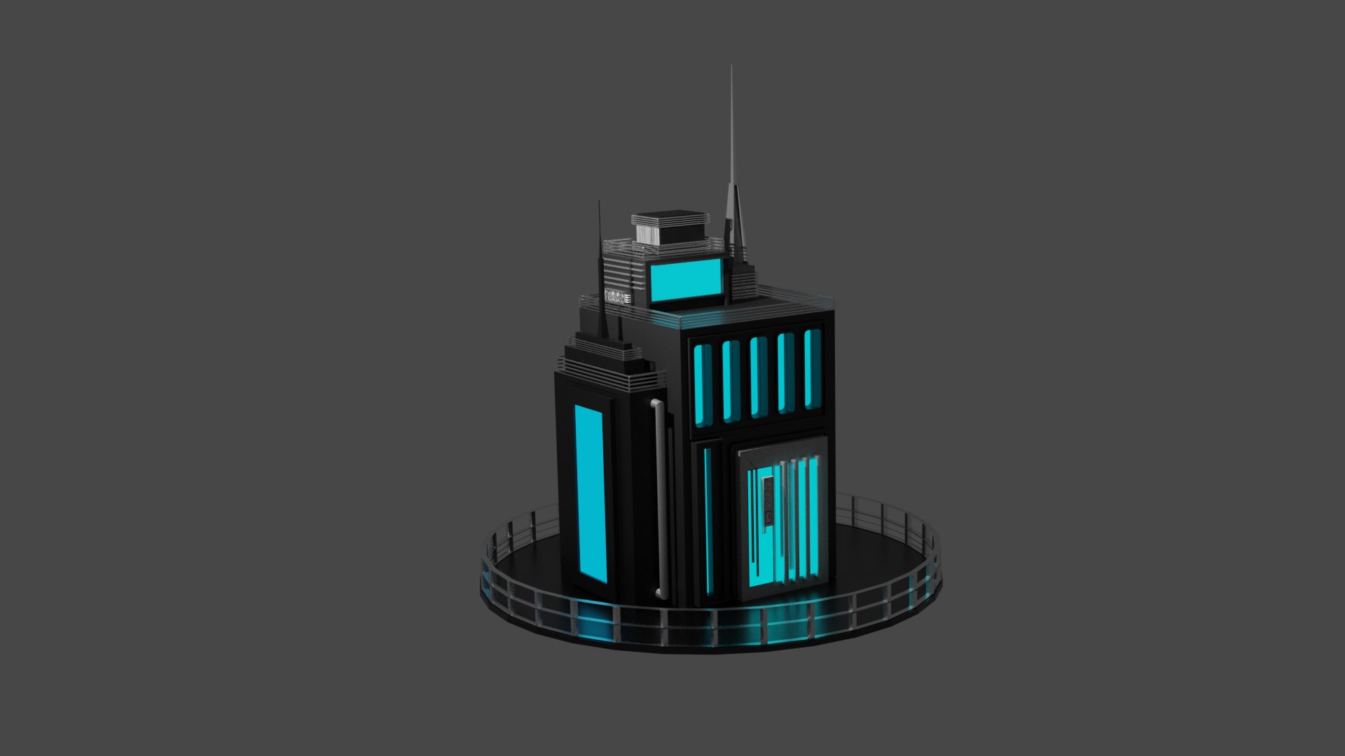 Cyberpunk Blender 3d Model Turbosquid 1626684