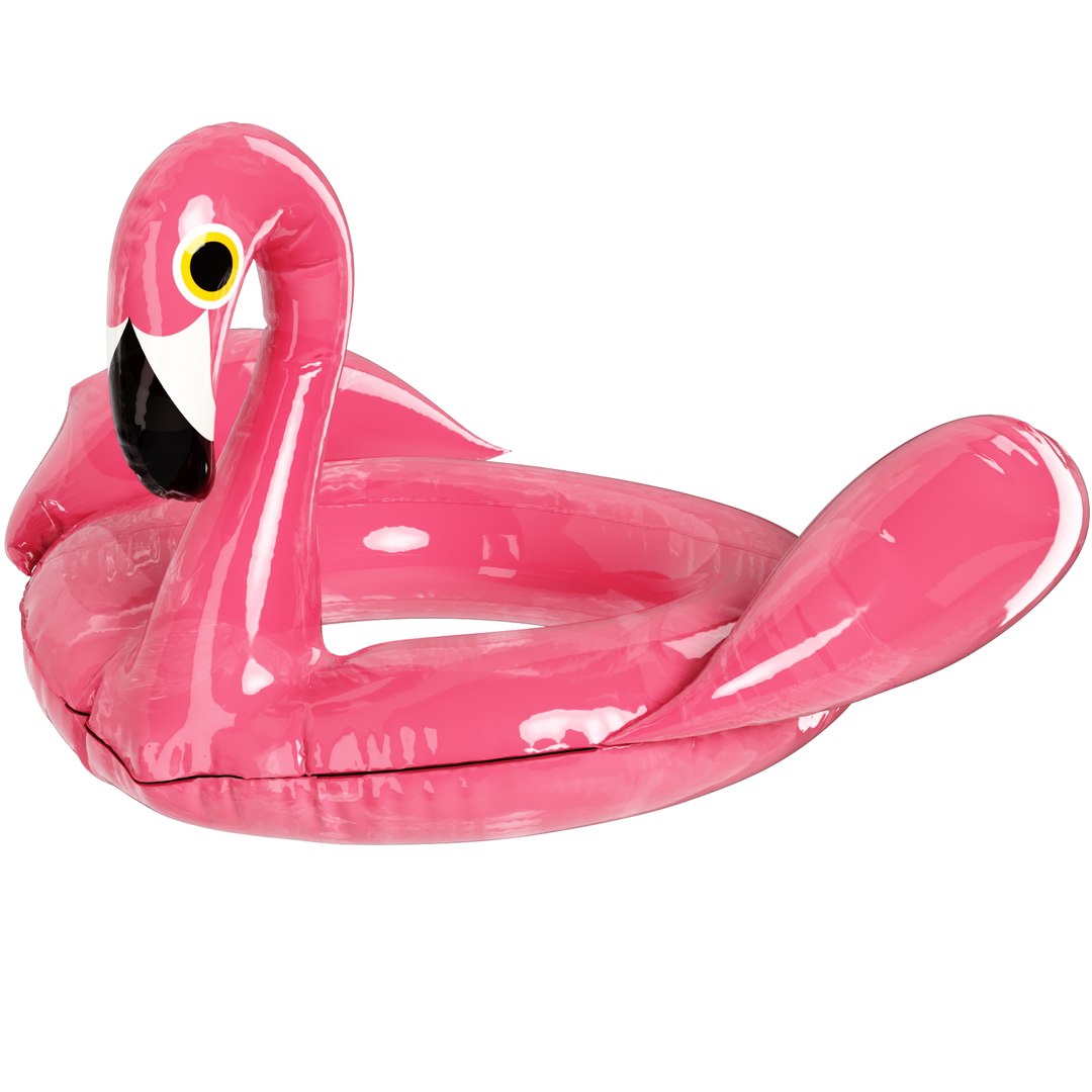 pink flamingo tube