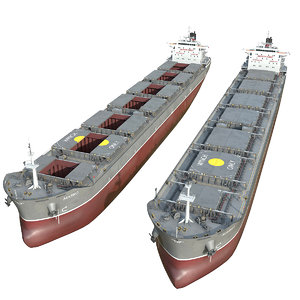 vessel bulk carrier 3D model