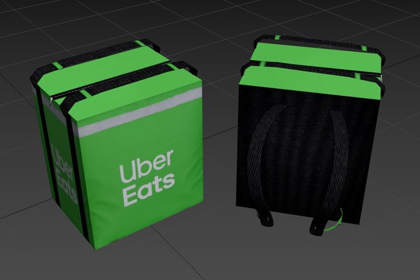 UberEatsバッグ3Dモデル - TurboSquid 1627058