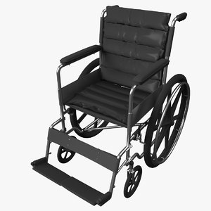 3D wheel chair model