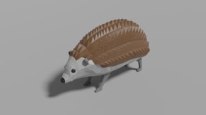 3D animal mammal nature model